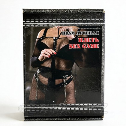 Плеть Sex Game черная замшевая от sex shop Extaz фото 2