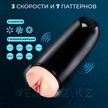 Автоматический мастурбатор Juicy Lamour ZONA CUP с функцией вибрации и всасывания от sex shop Extaz фото 5