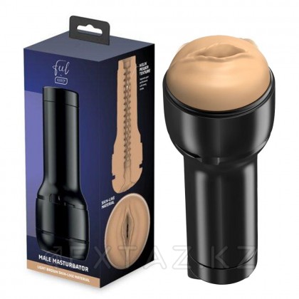 Мастурбатор Feel Stroker от KIIROO вульва (светло-коричневый) от sex shop Extaz