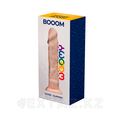 Фаллоимитатор Booom от WOOOMY бежевый (19,3 *4,3 см.) от sex shop Extaz фото 4