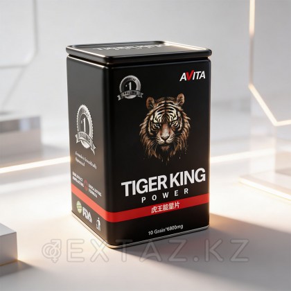 Возбуждющее средство для мужчин Tiger King (10 таблеток) от sex shop Extaz фото 3