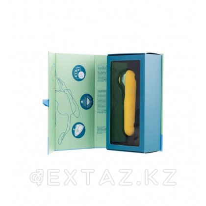 Вакуумно-волновой стимулятор клитора Satisfyer Dual Love yellow от sex shop Extaz фото 4