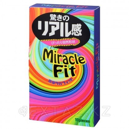 Презервативы SAGAMI Miracle Fit 10 шт. (анатомическая форма) от sex shop Extaz