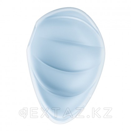 Стимулятор клитора с вибрацией и воздушной стимуляцией Satisfyer Cloud Dancer голубой от sex shop Extaz фото 2