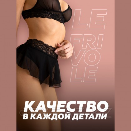 Игривые трусики с доступом и короткой юбочкой Easy to love, 2XL/3XXL, 50-52 от sex shop Extaz фото 3