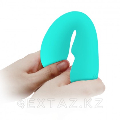 Вибратор Matt Super Soft (19 см) бирюзовый от sex shop Extaz фото 4