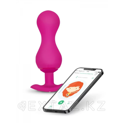 Gvibe Gballs 3 App Petal Rose - умный тренажёр Кегеля, 8х3 см от sex shop Extaz