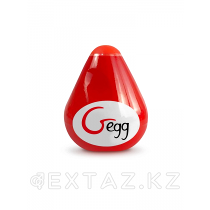 Gvibe Gegg Red - яйцо-мастурбатор, 6.5х5 см. красный от sex shop Extaz