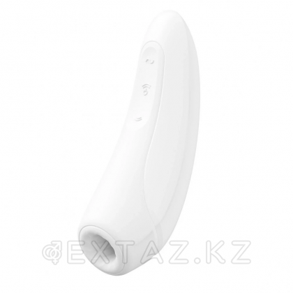 Вакуумный клиторальный стимулятор Satisfyer Curvy 1+ (белый) от sex shop Extaz