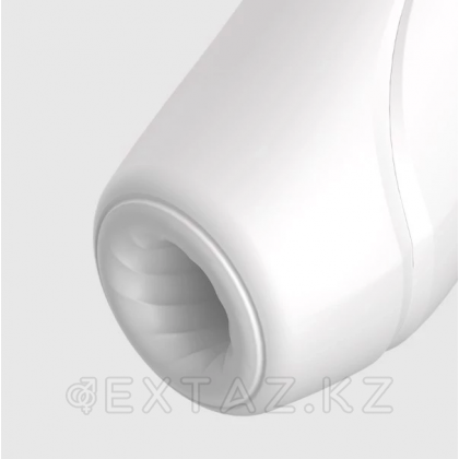 Вакуумный клиторальный стимулятор Satisfyer Curvy 1+ (белый) от sex shop Extaz фото 5