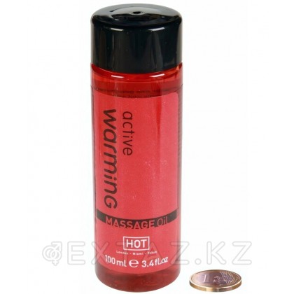 Массажное масло Active warming разогревающее 100 мл. от sex shop Extaz фото 3