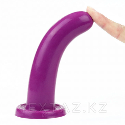 Фаллоимитатор Holy Dong Lovetoy (фиолетовый, 14,5 см) от sex shop Extaz фото 5