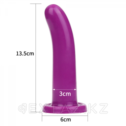 Фаллоимитатор Holy Dong Lovetoy (фиолетовый, 14,5 см) от sex shop Extaz фото 6