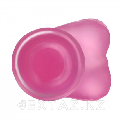 Фаллоимитатор - Crystal Dildo Medium Lovetoy (17*3.5) розовый от sex shop Extaz фото 8