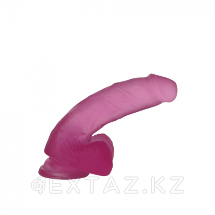 Фаллоимитатор - Crystal Dildo Medium Lovetoy (17*3.5) розовый от sex shop Extaz фото 7