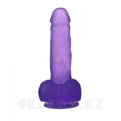 Фаллоимитатор - Crystal Dildo Medium Lovetoy (17*3.5) фиолетовый от sex shop Extaz фото 5