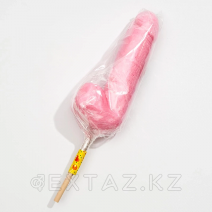 Карамель на палочке «Мега Мистер» розовый, 140 г от sex shop Extaz фото 3