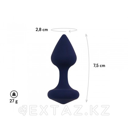 Анальная пробка Exo, цвет тихоокеанский синий  (CORE) (S) от sex shop Extaz фото 3