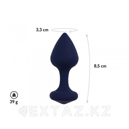 Анальная пробка Exo, цвет тихоокеанский синий  (CORE) (M) от sex shop Extaz фото 2