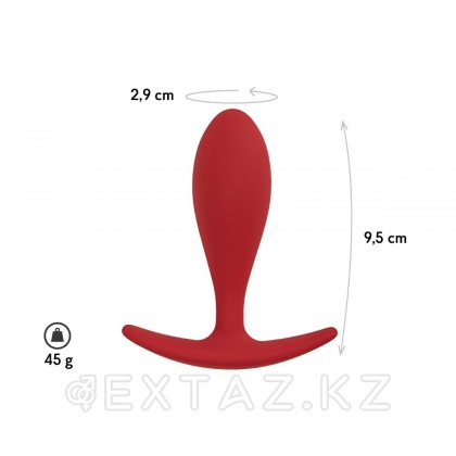 Анальная пробка Lito, цвет бордовый (CORE) (L) от sex shop Extaz фото 2
