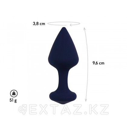 Анальная пробка Exo, цвет тихоокеанский синий  (CORE) (L) от sex shop Extaz фото 3