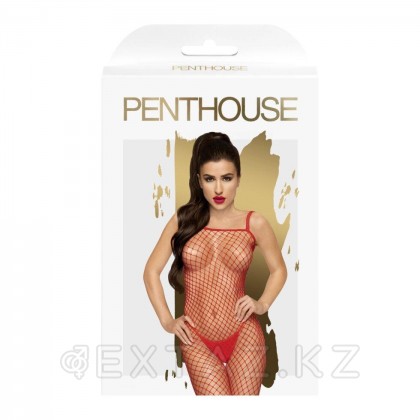 Бодисетка красная Penthouse (XL) от sex shop Extaz фото 3