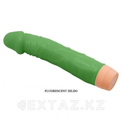 Вибратор-реалистик Barbara зеленый (22,5*4,5 см) от sex shop Extaz фото 7