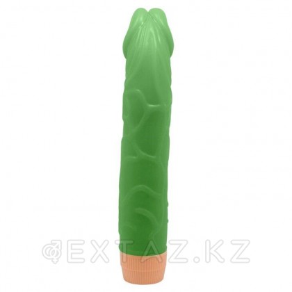 Вибратор-реалистик Barbara зеленый (22,5*4,5 см) от sex shop Extaz фото 9