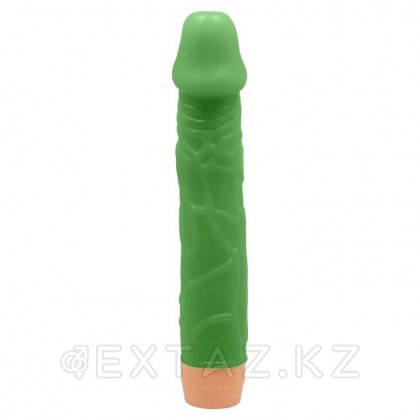 Вибратор-реалистик Barbara зеленый (22,5*4,5 см) от sex shop Extaz фото 2
