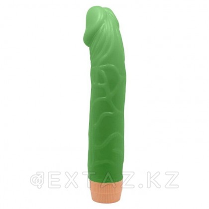 Вибратор-реалистик Barbara зеленый (22,5*4,5 см) от sex shop Extaz фото 4