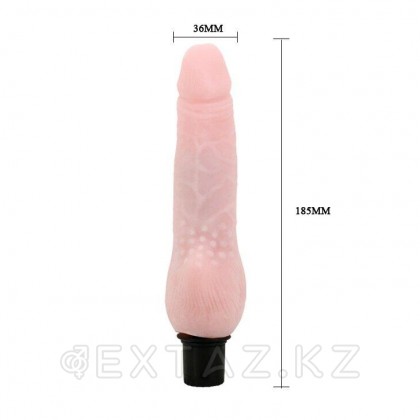 Реалистичный вибратор Realistic cock (18,6*3,6 см) от sex shop Extaz фото 2