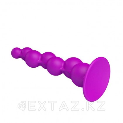 Анальная пробка на присоске с шариками от sex shop Extaz фото 4