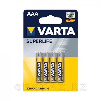 Батарейка, VARTA, R03P Superlife, AAA, 1.5 V, 4 шт., Блистере от sex shop Extaz