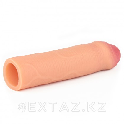 Насадка для увеличения пениса - 17,5 см. (Реалистичней не бывает) от sex shop Extaz фото 2