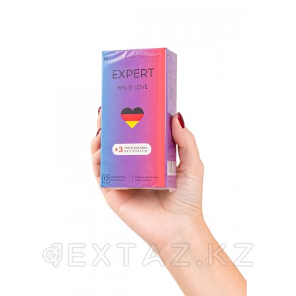 Презервативы EXPERT WILD LOVE № 12+3 (ребристые с точками), 12+3 шт. от sex shop Extaz фото 3