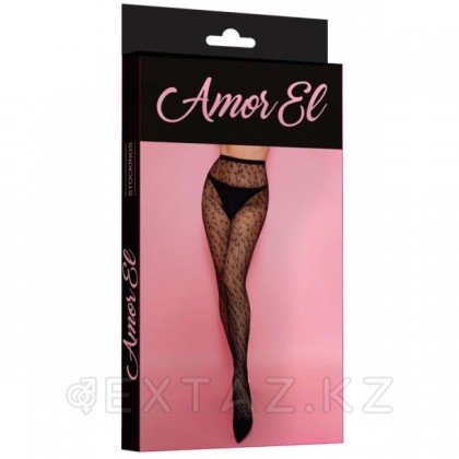 Колготы c леопардовым рисунком Amor EL от sex shop Extaz фото 4