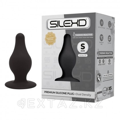 Анальный плаг черный  MODEL 2 от SILEXD (S: 7,2*3 см.) от sex shop Extaz фото 4