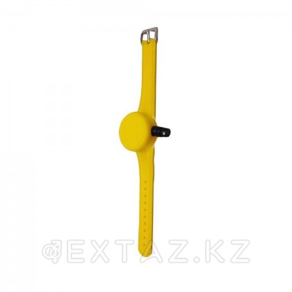 Антисептический браслет для рук - жёлтый от sex shop Extaz