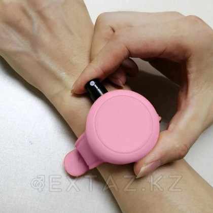 Антисептический браслет для рук - розовый от sex shop Extaz фото 2