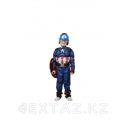 Костюм Капитан Америка(+щит), M (110-125) от sex shop Extaz фото 3