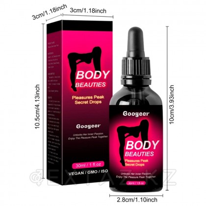 Возбуждающие капли женские Body Beauties, 30 мл от sex shop Extaz фото 2