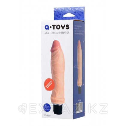 Реалистичный вибратор TOYFA  A-Toys Mang (TPE, телесный, 20 см) от sex shop Extaz фото 3