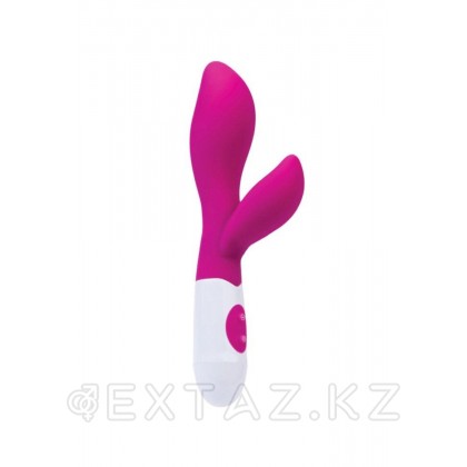 Вибратор с клиторальным стимулятором TOYFA A-Toys Lilu (силиконовый, розовый, 20 см) от sex shop Extaz