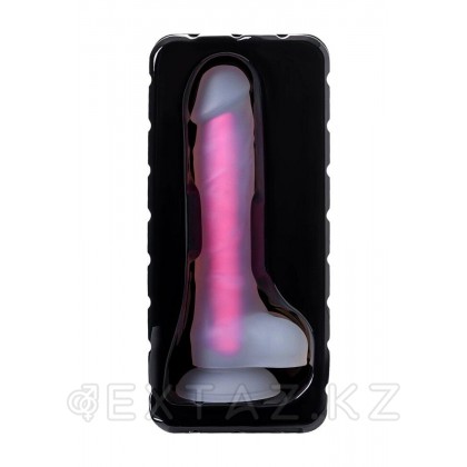 Фаллоимитатор Beyond by Toyfa Tony Glow  (20 см, розовый, светится в темноте) от sex shop Extaz фото 4