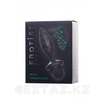 Анальная пробка Erotist Strob черная (13,5 см) от sex shop Extaz фото 3
