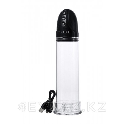 Помпа для пениса Toyfa Erotist Man Up Pump, ABS-пластик, прозрачная, 30 см от sex shop Extaz фото 5