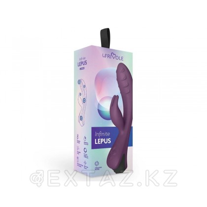 Вибратор-кролик Le Frivole Infinite Lepus, фиолетовый, one size от sex shop Extaz фото 2