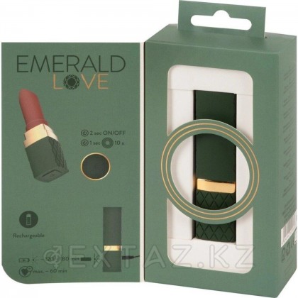 Emerald Love Вибратор Luxurious Lipstick от sex shop Extaz фото 6