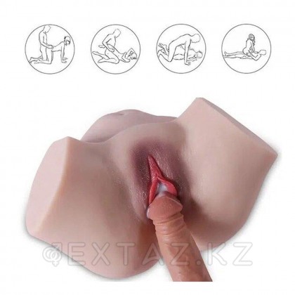 Реалистичный двойной мастурбатор от sex shop Extaz фото 6