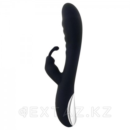 Вибратор с клиторальным стимулятором Lealso Rabbit vibrator (черный) от sex shop Extaz